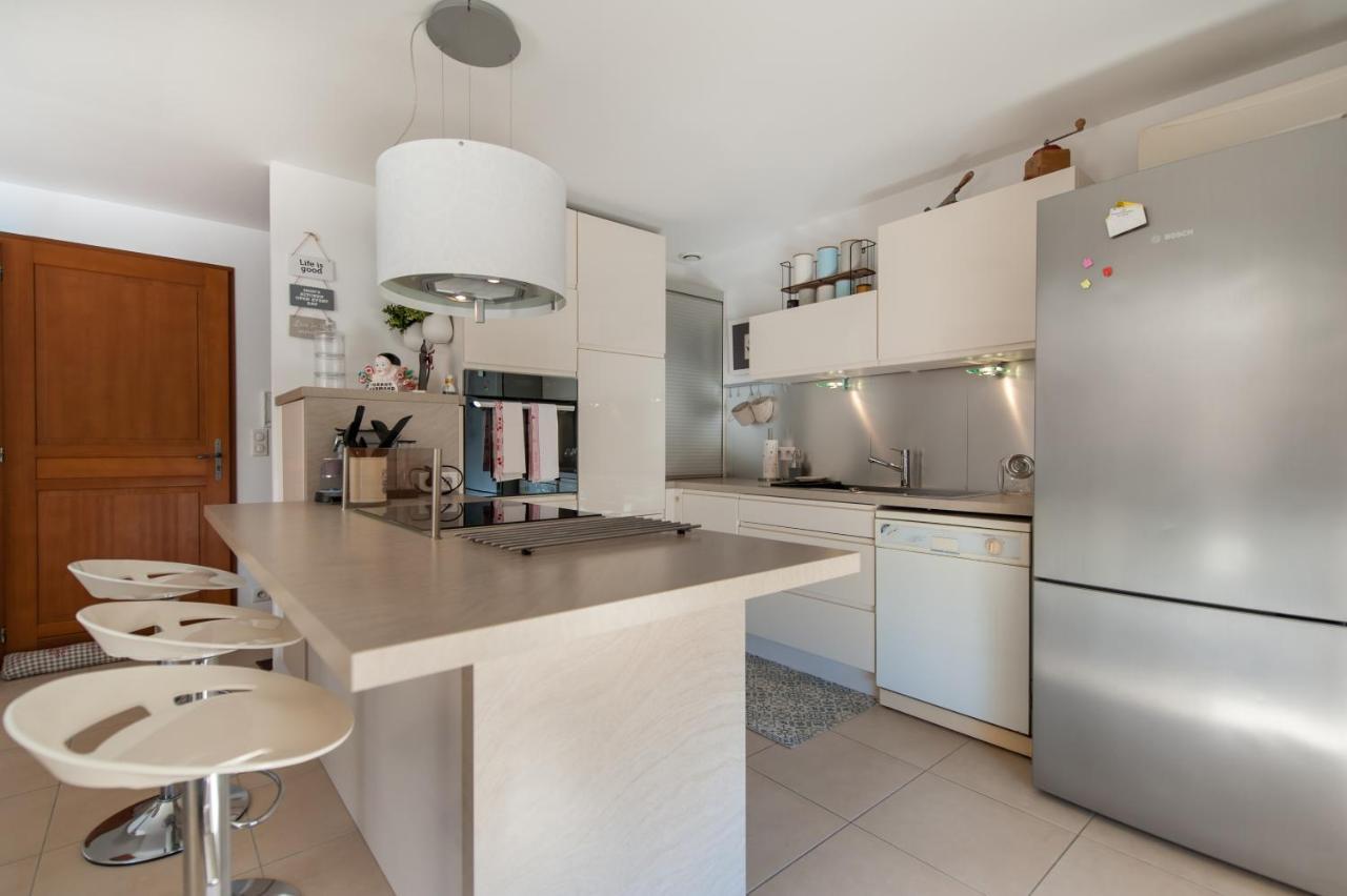Villa Deidiere 6Pers/Piscine/Petanque/Clim Saint-Cyr-sur-Mer Kültér fotó